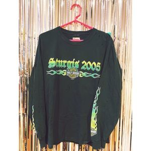 Harley Davidson Sturgis LS Tee Furst of a Kind